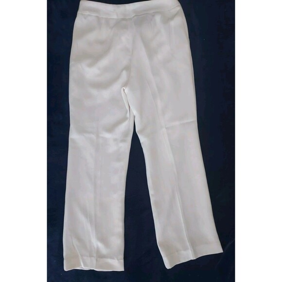 NWT Ladies Rena Rowan Bone Lined Tone On Tone Dress Pants Size 10 - Picture 8 of 8